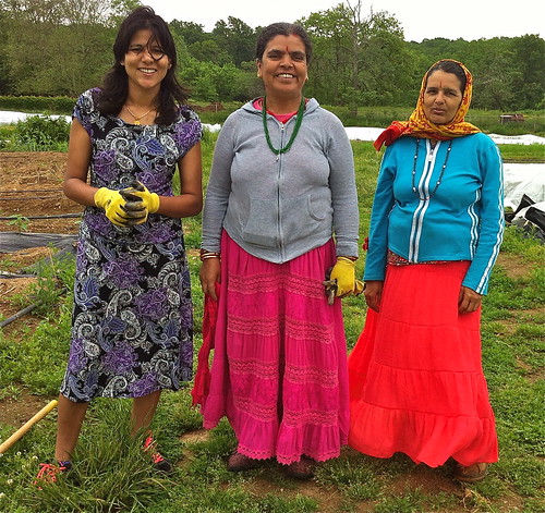 Bhutanese women farmers in Philly