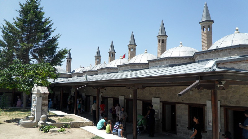 Museo de Mevlana en Konya, Turquía.