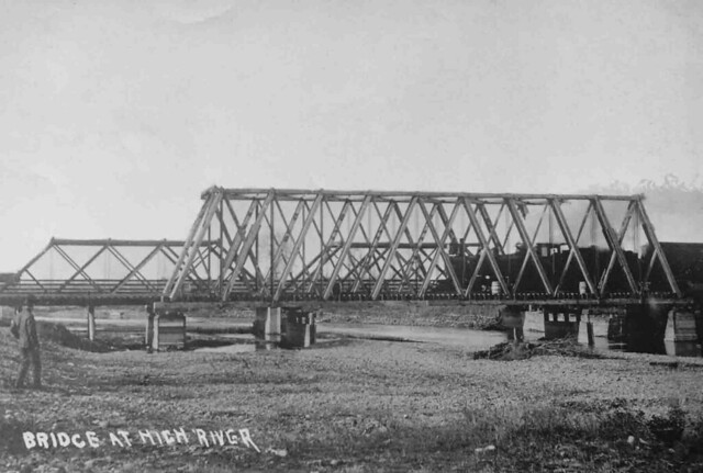 Highwood bridge in 1919