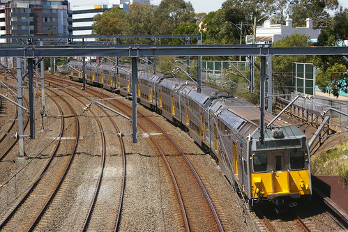 RailCorp K set in Strathfield.Sta, Strathfield, NSW, Australia /Sep 30,2013