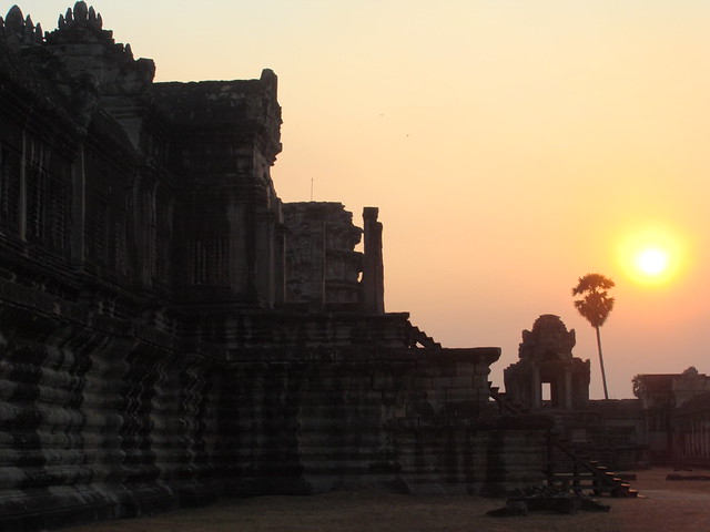 Sunset Over Angkor Wat