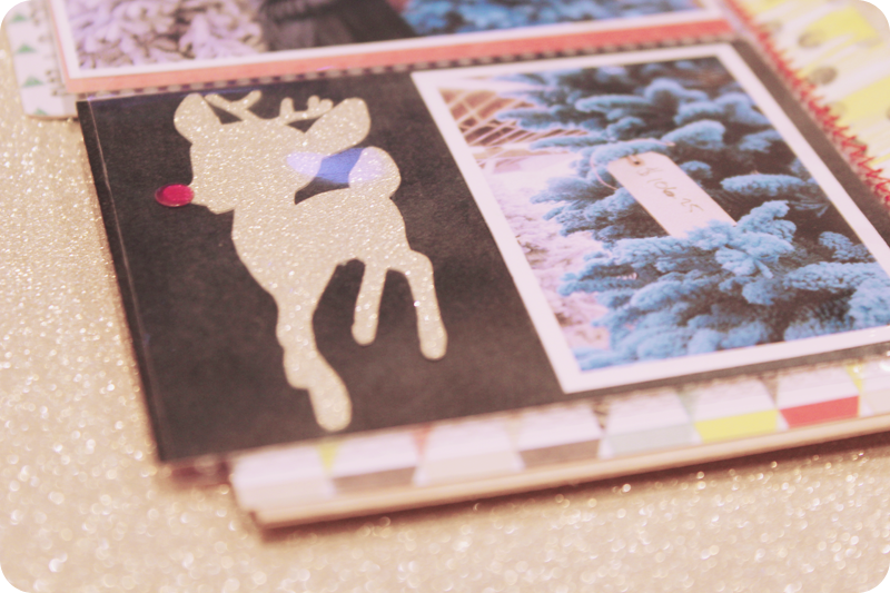 {december 1st} minibook | reindeer