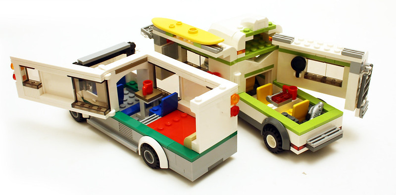 LEGO City Camper Van 60057 2014 set Review! 