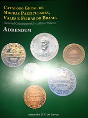 General Catalogue of Brazilian Tokens Addendum