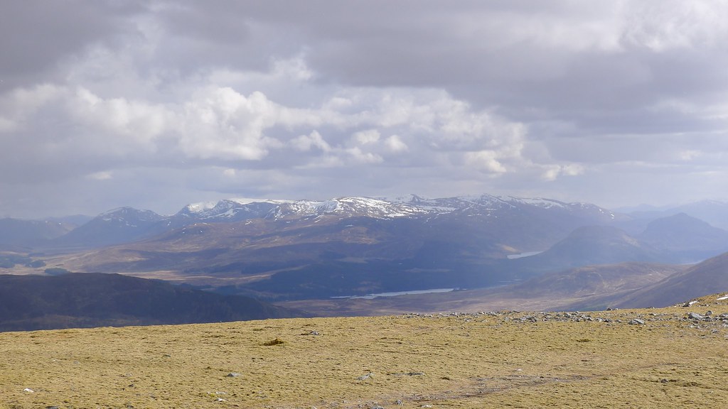 Ardverikie Hills from Gael Charn