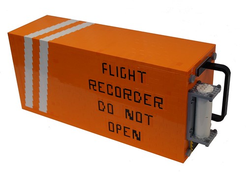 LEGO Black Box Flight Recorder