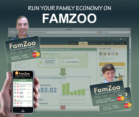 Happy Holidays! Teach your kids good spending, saving, and GIVING habits with FamZoo's online family banking system and prepaid cards. Use Coupon code HOLIDAY2014 for an extra free month. by FamZoo, Inc.