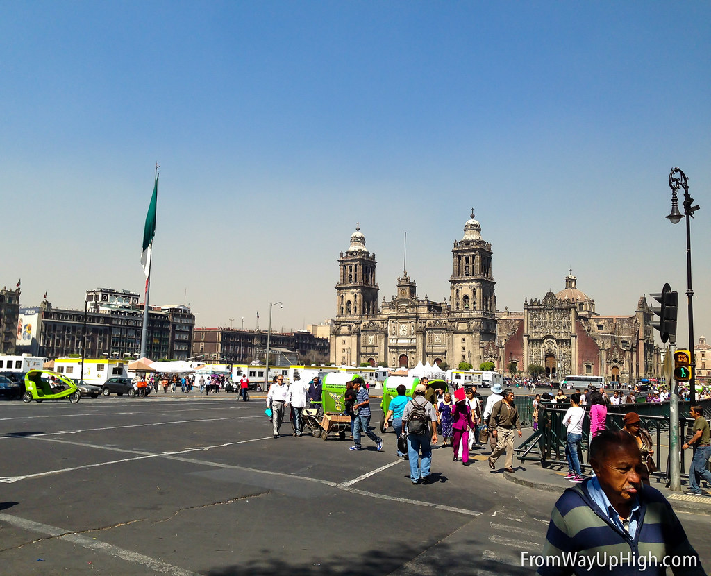 Mexico City zocalo