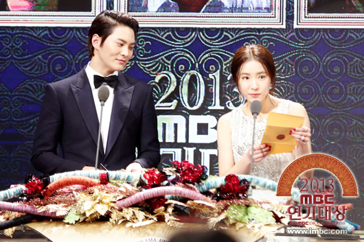 【OFFICIAL】131230 Joo Won at the 2013 MBC Drama Awards