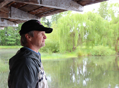 Oregon landowner Dave Budeau said he dreamed of protecting wetlands. An NRCS-led conservation partnership helped Budeau restore and enhance these wetlands, providing habitat for native fish and birds. NRCS photo.