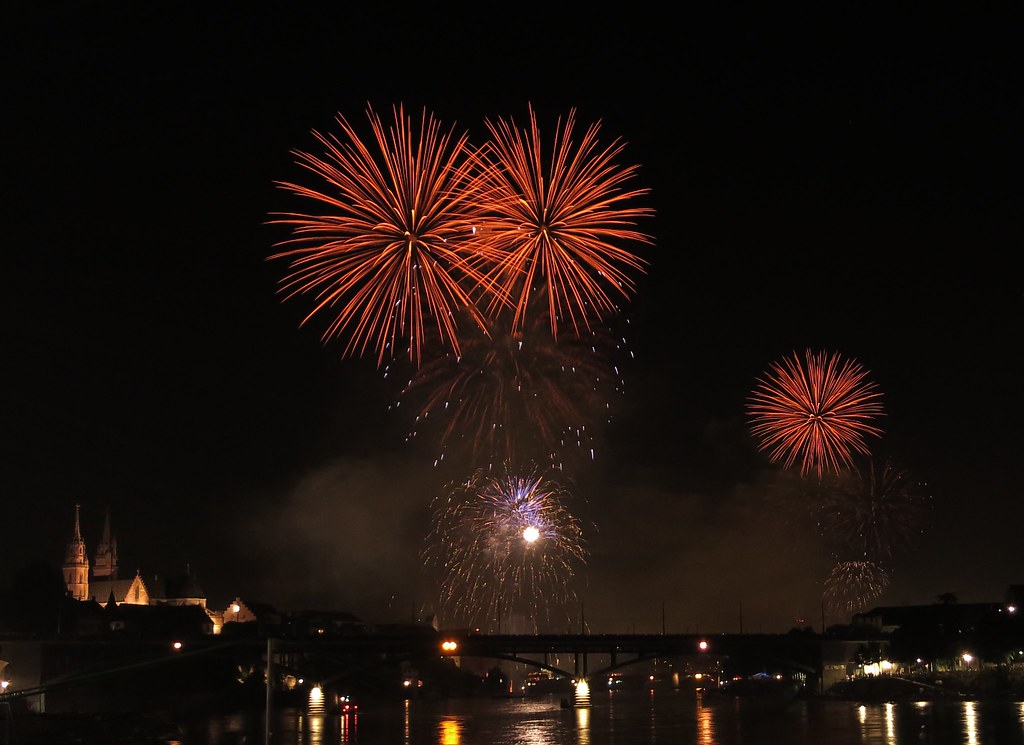 Feuerwerk Basel 2013