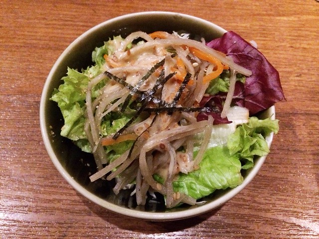 Salad, Omakase @ Teppei