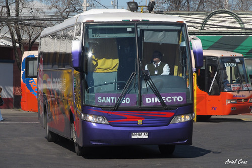 Cóndor Bus en Santiago | Busscar Vissta Buss LO - Mercedes Benz / NN9683