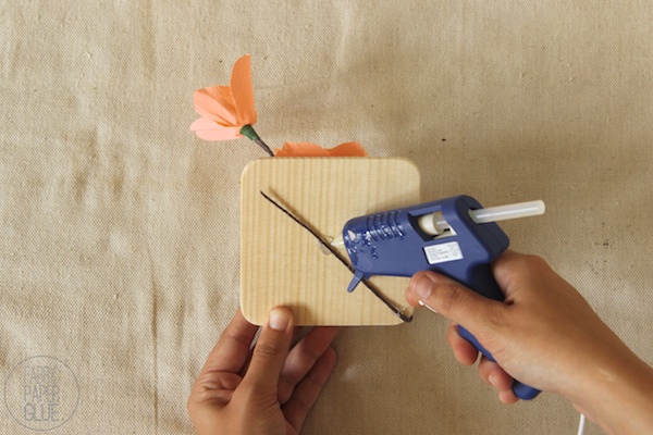 Fabric Paper Glue | Semi-DIY: Mounted Paper Flowers