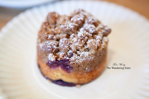 Seasonal blueberry buckle (available only Saturdays)