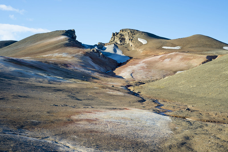 Coloured mountain Iceland