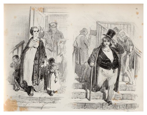 013-Buitres-La Ménagerie parisienne, par Gustave Doré -1854- Fuente gallica.bnf.fr-BNF