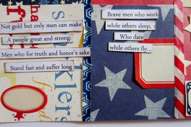 Red, White, & Blue Tiny Book 6