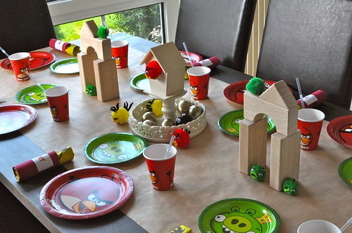 Angry Birds Table Setting