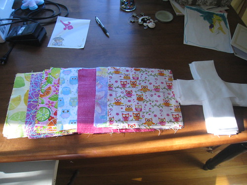 The beginnings of the big girl quilt