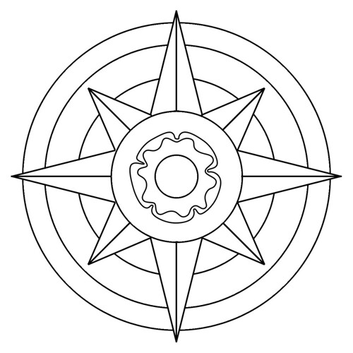 Tudor Compass Rose