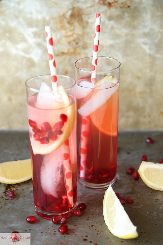 Pomegranate Lemonade Punch