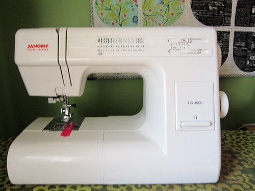 a solid, Basic Sewing Machine — Stitched in Color