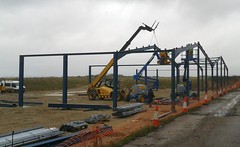 New Hangars Construction  January  2014 