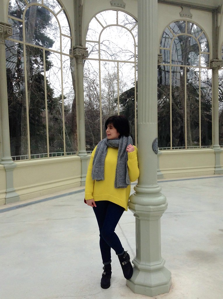 Palacio de Cristal, Parque del Retiro, Madrid, España - Outfit of the Day - OOTD