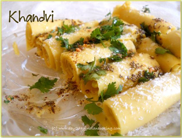 khandvi gujrati snack recipe