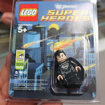LEGO DC Universe Super Heroes SDCC 2013 Exclusive Black Suit Superman Minifigure