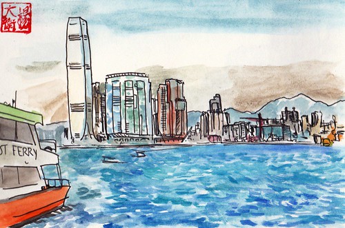 Hong Kong Harbour by david.jack