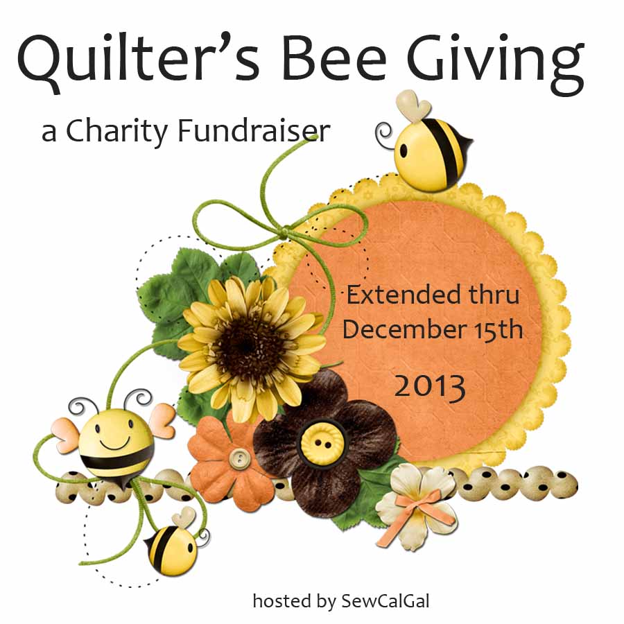 quilter's bee giving generic event button