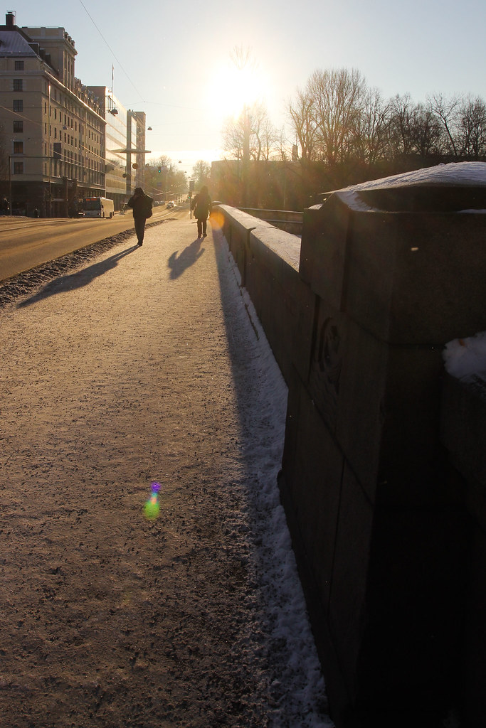 Winter morning in Helsinki