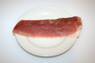 05 - Zutat Räucherspeck / Ingredient smoked ham