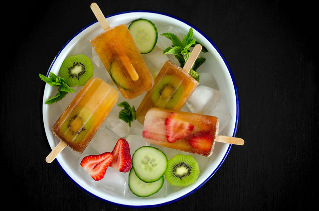 Pimmsicles - Classic British Pimm's Cup Popsicles