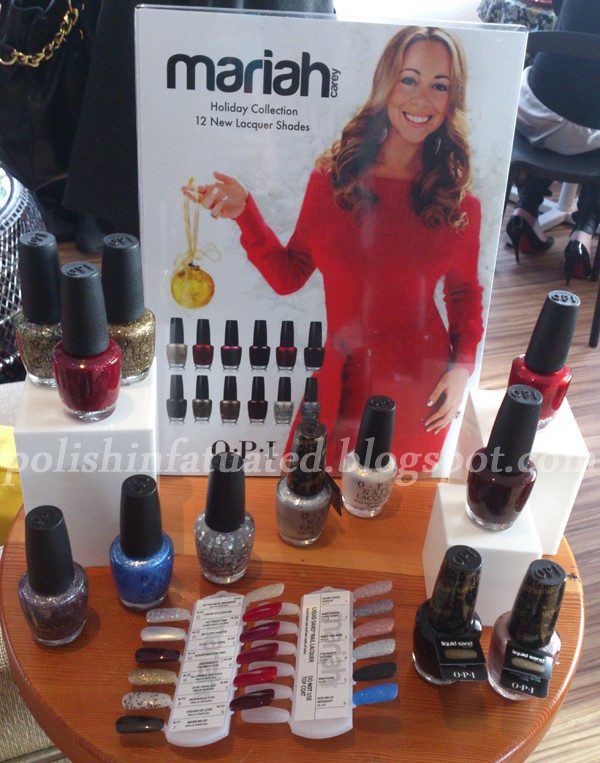 OPI Mariah Carey holiday collection 2013