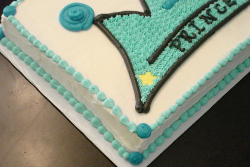 Baby Boy's 1st Birthday Cake by melissatarun