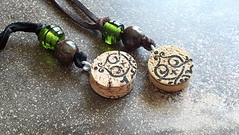 wine cork necklaces picture 2