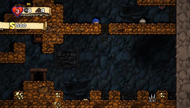 Spelunky on PS Vita and PS3