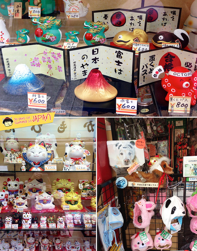 Asakusa - Nakamise Traditional Shopping Street - souvenirs
