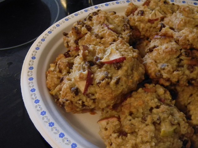Oatmeal Cookies with Fall Fruit