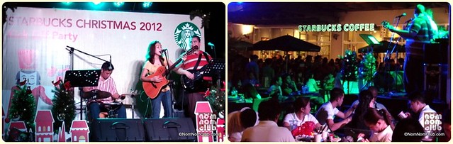 It was held in conjunction with the Starbucks Cheers Party Launch
