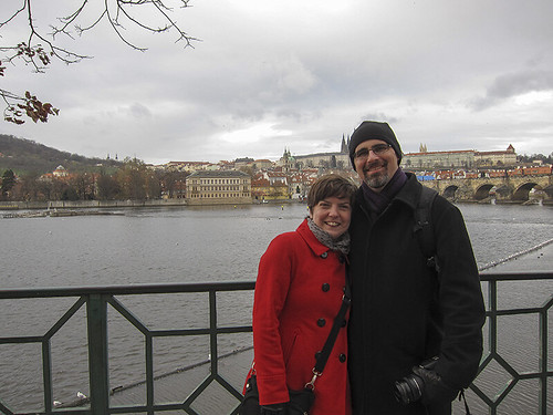 Eric and I in Prague
