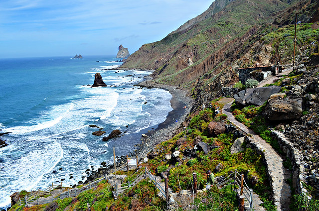 View of Anaga Coast from Restaurant El Mirador, Tenerife