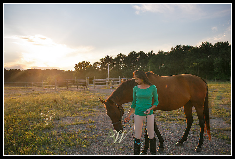 Equestrian horse riding senior portrait photographer Rochester NY Penfield Pittsford Mendon High School Andrew Welsh