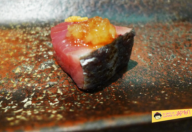 Sushi Sho - Tokyo - Bonito with onions