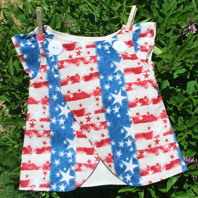 Lucy Tunic in Stars n Stripes