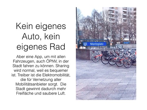 Kein eigenes Rad und kein Auto - aber total mobil #sharing by Tanja FÖHR