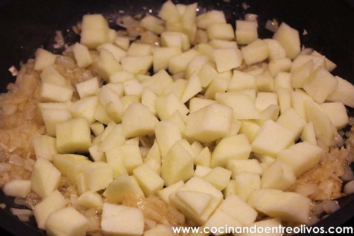 Gambones con manzana y leche de coco www.cocinandoentreolivos (5)